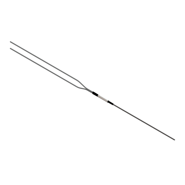 Splitter, 1 X 2 Legs, Bare Fiber, 12 Inch Total, 6 Inch Legs, Mitsubishi GHCP-4001