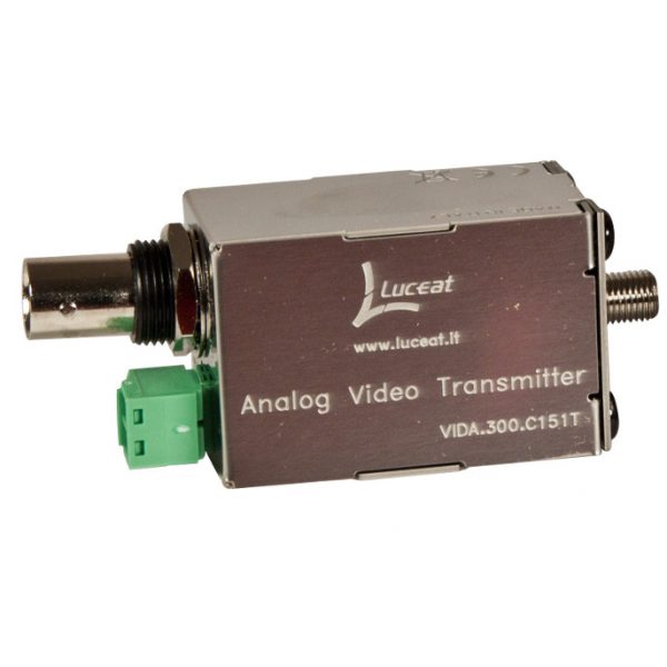 POF Analog Video Transmitter, up to 300 m distance, REF320.SIS.VIDA300S002T-0