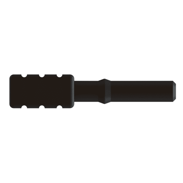 RedLink® Simplex Friction Connector, 1.0mm x 2.2mm, Versatile Link Compatible, Black, Clamshell Retention-8458