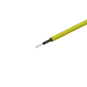 ESKA™ Premier 1.0 x 2.3mm Simplex Cable Yellow PE Jacket Double Jacket, Sold Per Meter