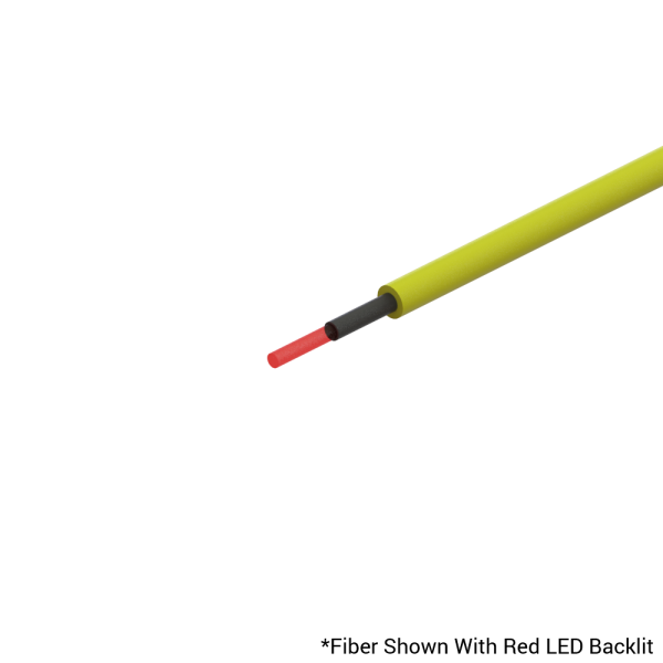 ESKA™ Premier 1.0 x 2.3mm Simplex Cable Yellow PE Jacket Double Jacket, Sold Per Meter - Image 2