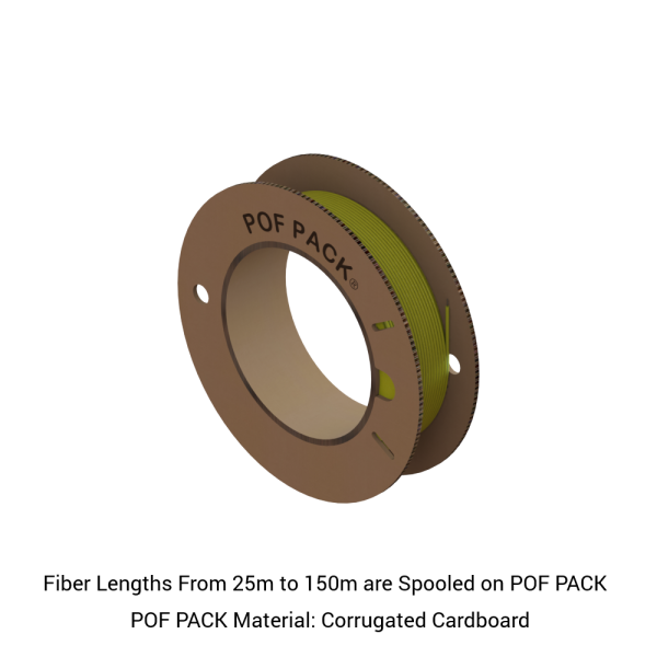 ESKA™ Premier 1.0 x 2.3mm Simplex Cable Yellow PE Jacket Double Jacket, Sold Per Meter - Image 4