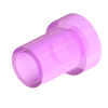 Dust Cap, .151, Antistatic, Pink,-0