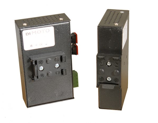 Ethernet Media Converter, 2 Port, Industrial-Grade, Copper to POF, OptoLock® Connectors-2134