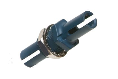 Bulkhead Coupler, Versatile link, AVAGO, Blue friction-3955