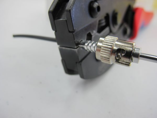 Hand Tool, Crimp/Swage, Tool for ST Connectors, Field installable-3600