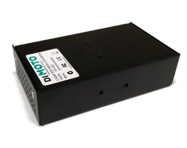Ethernet Media Converter, 2 Port, Industrial-Grade, Copper to POF, OptoLock® Connectors-6876