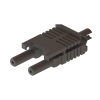 Connector, VL, Duplex, Latching, 1.0 x 2.2mm, Gray