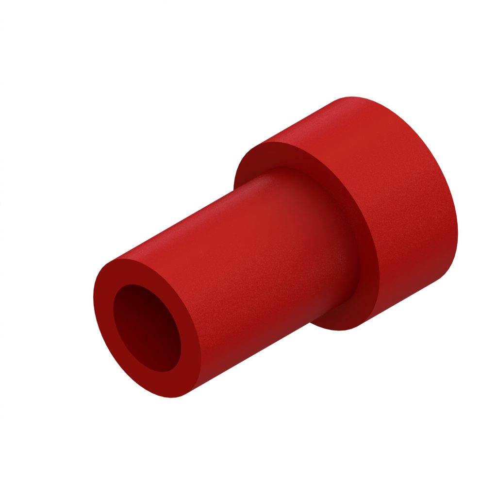 Dust Cap, 2.5mm I.D., Red | FiberFin