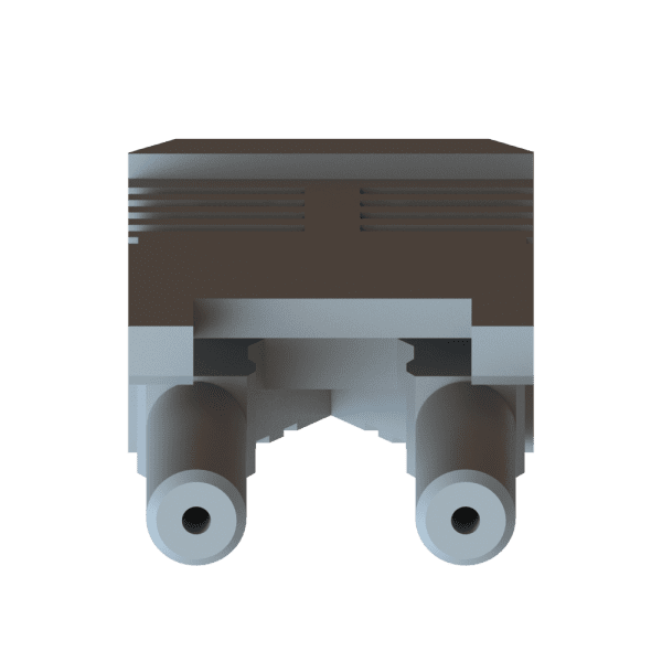 Versatile Link Duplex Latching Connector, Gray-8468