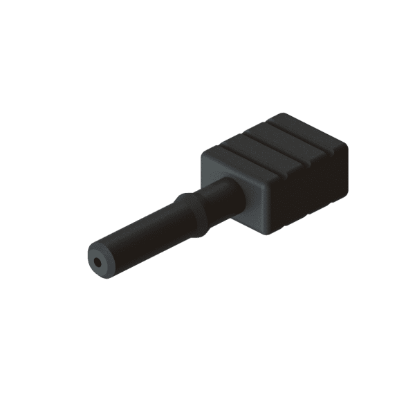 Versatile Link Simplex Friction Connector, Clamshell Construction, Black-0