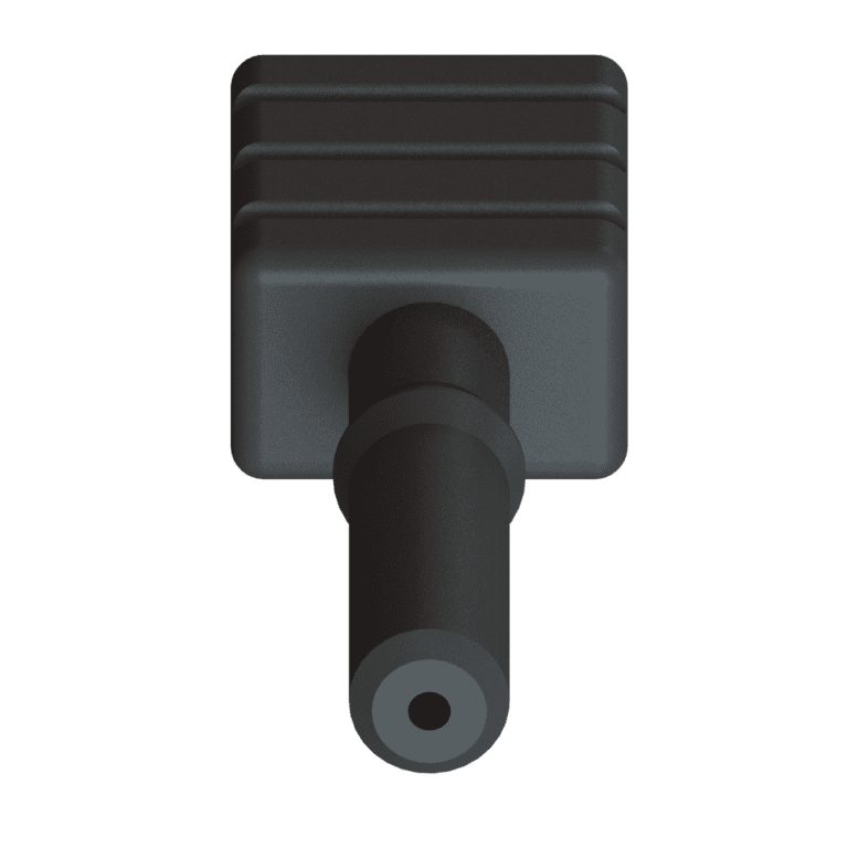 Connector, VL, Simplex, Friction, Clamshell, 1.0 x 2.2mm, Black | FiberFin