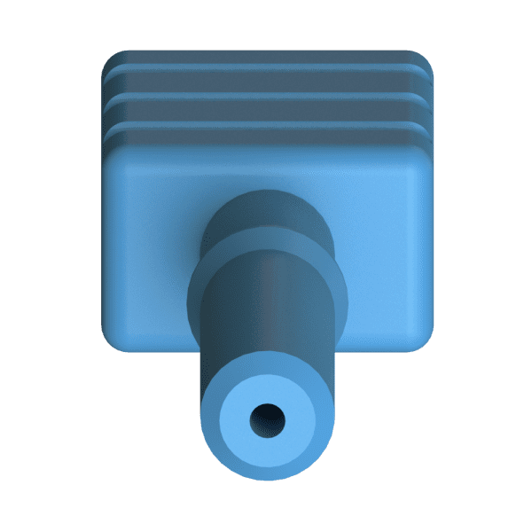 Versatile Link Simplex FrictionConnector, Clamshell Construction, Blue-8462