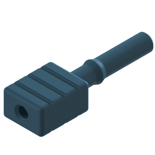 Versatile Link Simplex FrictionConnector, Clamshell Construction, Blue-8463