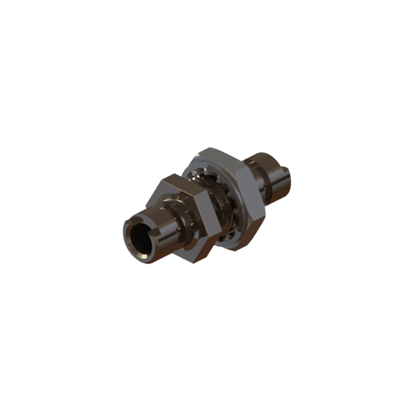 Bulkhead Coupler, Versatile Link, Latching Connector, Broadcom/Avago/Red-Link Style-0