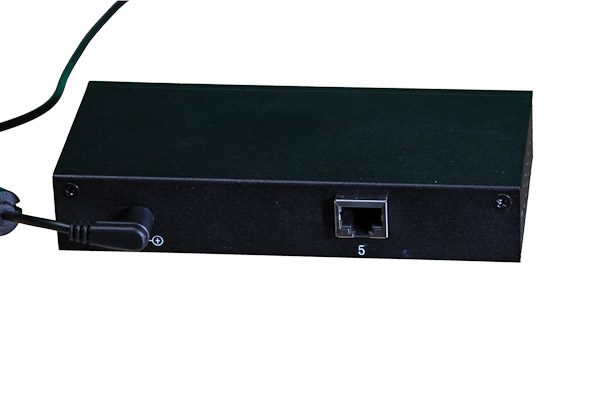 5-Port POF Ethernet Switch, OptoLock and RJ45 Ports-6897
