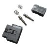 Connector, TOSLink PN F07, Duplex, Metal Ferrule-1920