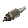 FC POF connector, 1000 um fiber, 2.2 mm jacket, black strain relief, Rohs compliant-9368