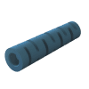 LC Connector strain relief, color Blue, softer durometer for larger crimp ring.-0