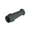 Strain relief, SMA BLK 6 mm cable, Nut retention design-0