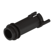 Vertical mount T-1 LED to 3 mm light pipe, POF cable-0