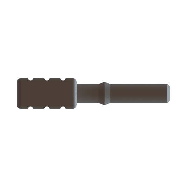 Versatile Link Simplex Friction Connector, Clamshell Construction, Grey-8473