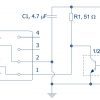 RedLink Transmitter, 1 MBd, Horizontal, Non-Inverting-6473