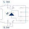 RedLink Transmitter, 1 MBd, Horizontal, Non-Inverting-6472