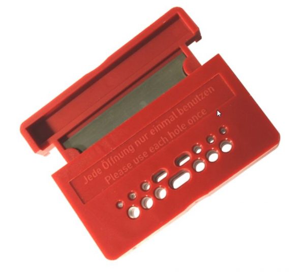 POF Razor Cutting tool, 1mm to Duplex 2.2mm x 4.4mm, Low Loss Cutting.-7752