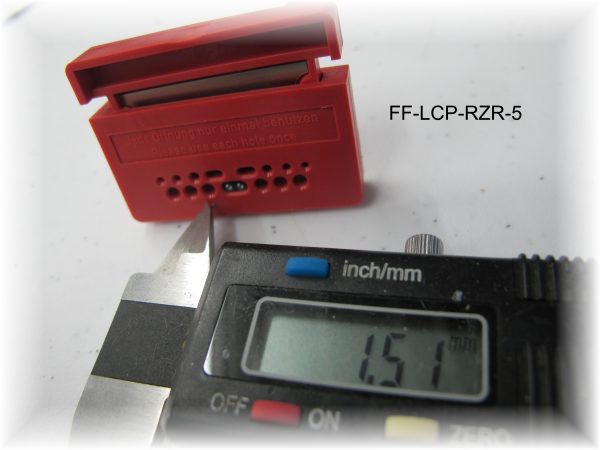 POF Razor Cutting tool, 1mm to Duplex 2.2mm x 4.4mm, Low Loss Cutting.-3602