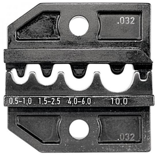 Crimping Die Set for non-insulated connectors AWG 20-7-0