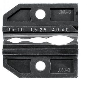 Crimp Die Set, Insulated connectors AWG 20-10 similar 0.5 - 6.0mm-0