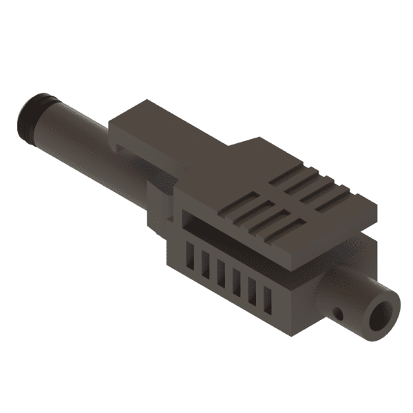 Simplex Latching, 1 x 2.2mm, Color Grey, Light-Seal™,Versatile Link compatible, RoHs compliant, Field Installable-8874