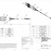 Splitter, 1 X 4 Legs, Versatile Link HFBR-4501z/4511z Connectors, 2 Feet Total, 11 Inch Legs-6857