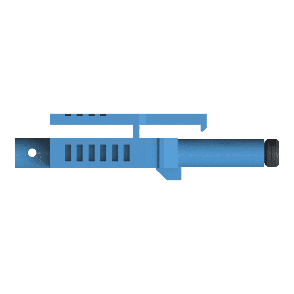 Simplex Latching, 1 x 2.2mm, Color Blue, Light-Seal™,Versatile Link compatible, RoHs compliant, Field Installable-8499