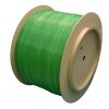 Asahi TCN-1000 1.0 x 2.3mm Simplex Cable Green PA Jacket, Spool