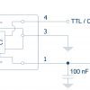 RedLink Transmitter, 50 MBd, Horizontal, Inverting, Dual Voltage-6598