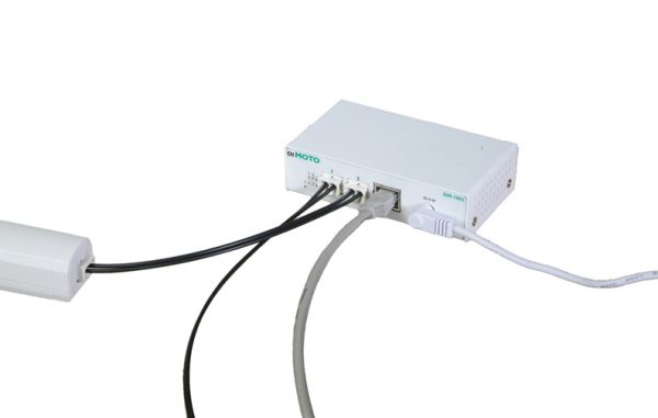 Ethernet Media Converter, 2 Port, Industrial-Grade, Copper to POF, OptoLock® Connectors-6911