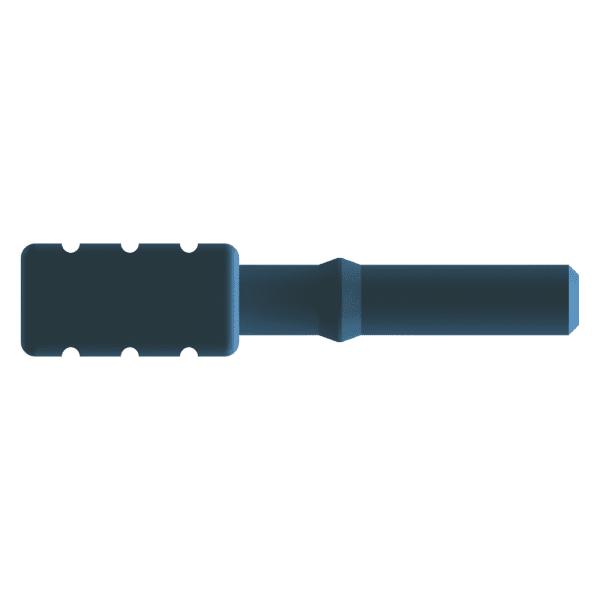 RedLink® Simplex Friction Connector, 1.0mm x 2.2mm, Versatile Link Compatible, Blue, Clamshell Retention-8464