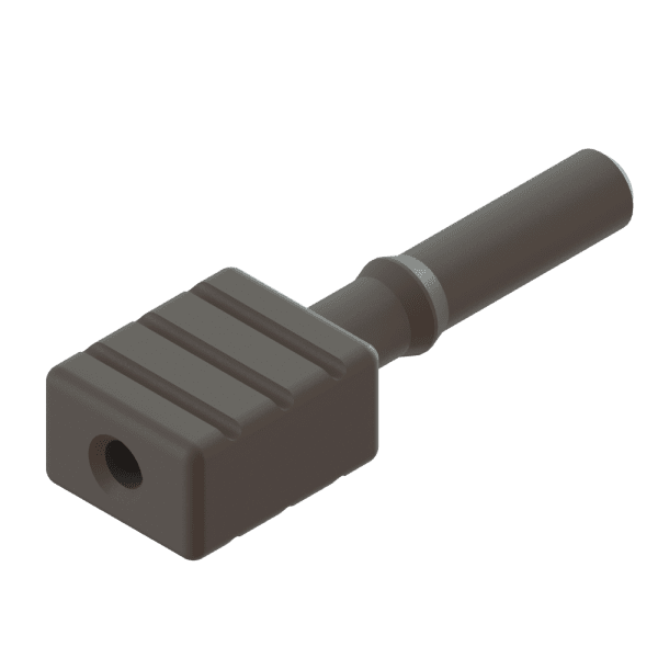 RedLink® Simplex Friction Connector, 1.0mm x 2.2mm, Versatile Link Compatible, Grey, Clamshell Retention-8477