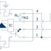RedLink Receiver, 5 MBd, Horizontal, Inverting, Dual Voltage-8048