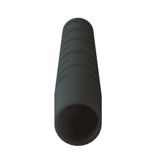 Strain Relief, 5.4mm I.D., Black-8706