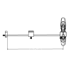 Professional POF razor cutting tool, Replaceable blade, Bare fiber guide block-9094