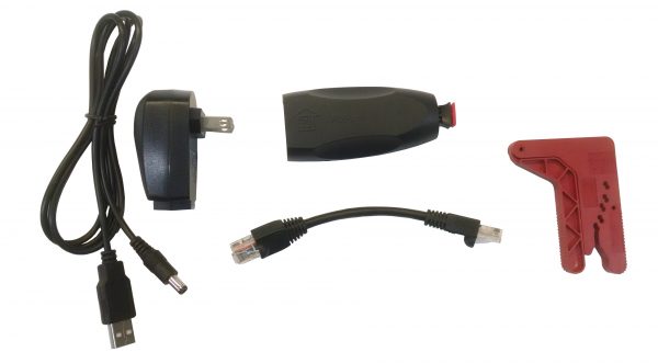 Ethernet Media Converter, Copper to POF, OptoLock® Connector-9391